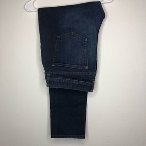Ana Dark Wash “Skinny” Straight Leg Denim Jeans